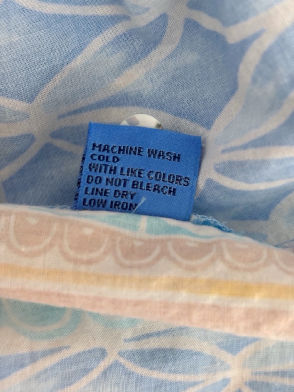 J. McLaughlin Geometric Tile Print Button Front L… - image 9